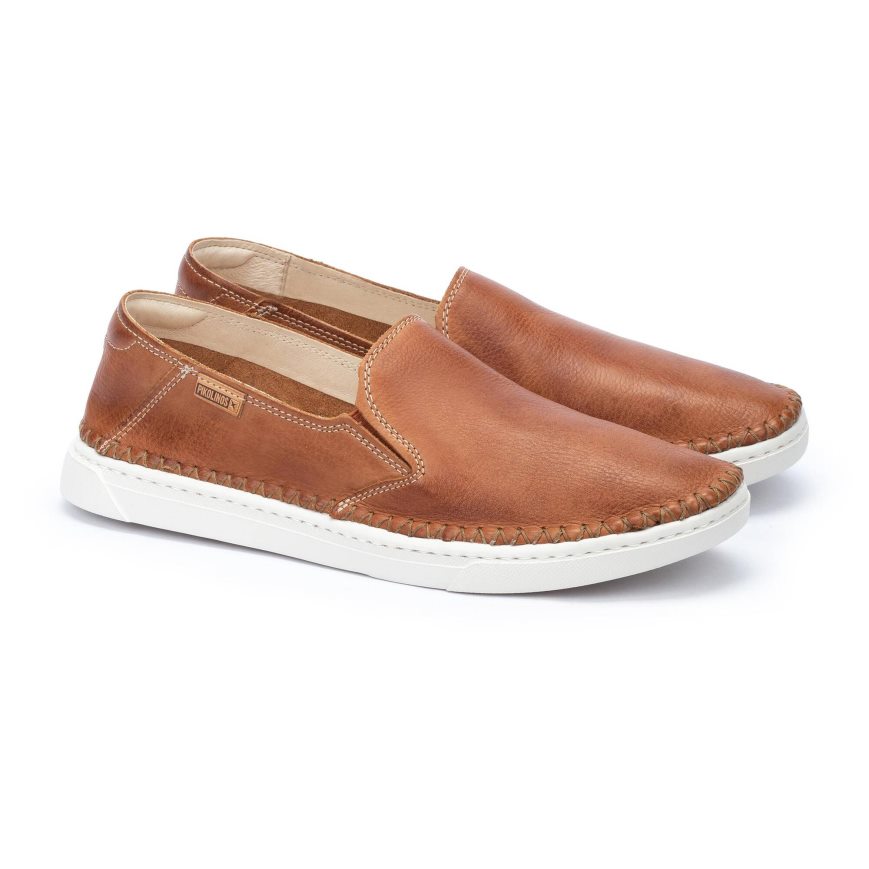 Men's Pikolinos ALICANTE Moccasins Brown | NZ UA92870